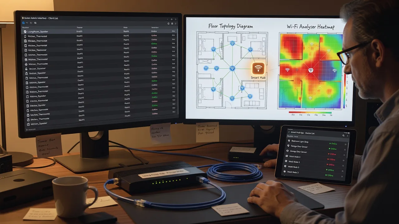 Remote Smart Home Hub & Router Network Mapping | Melbourne