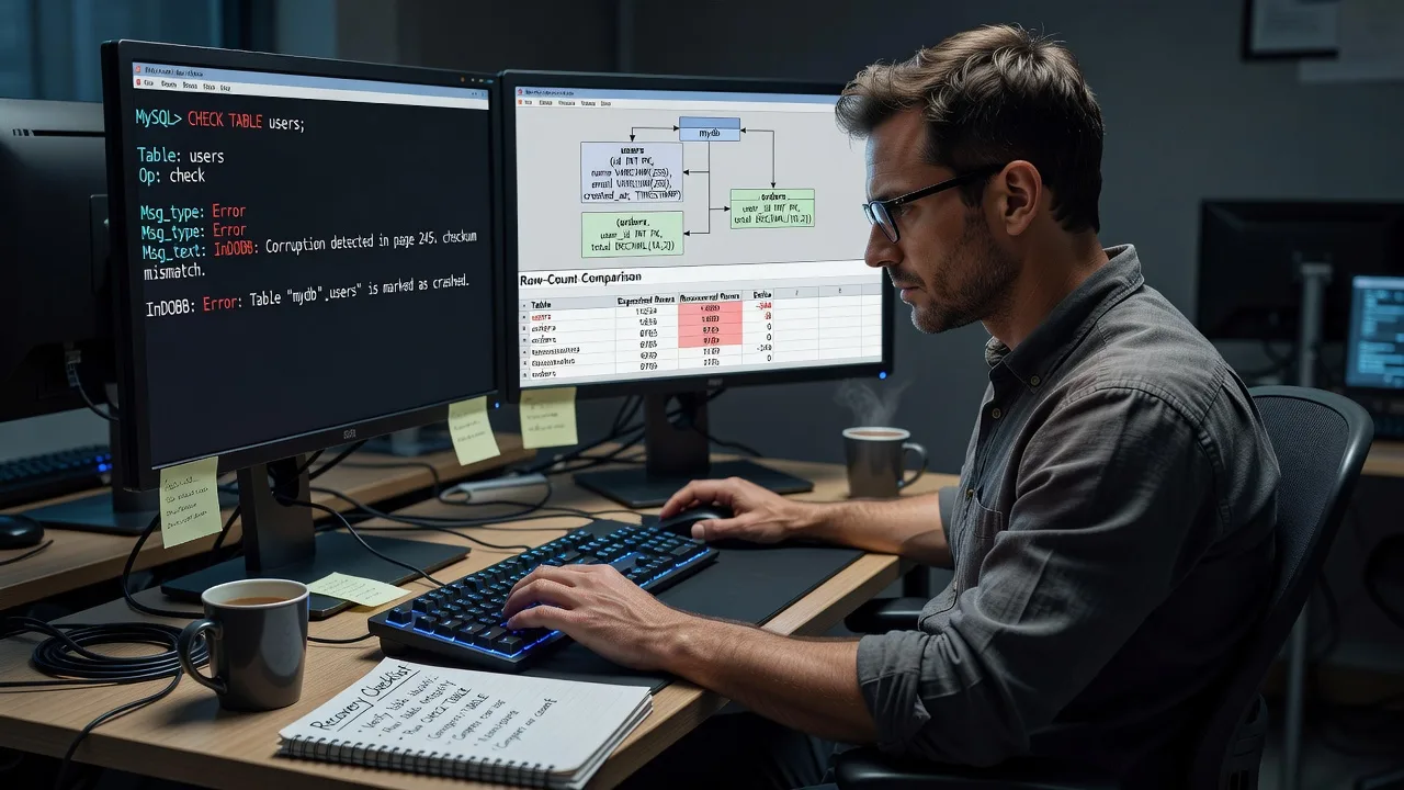 Corrupted SQL Database Table Recovery & Repair | Remote