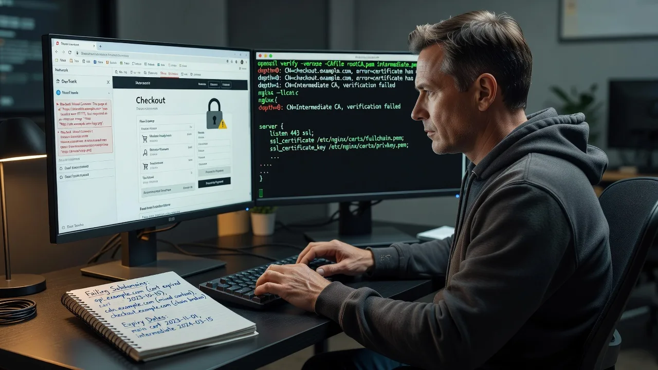E-Commerce SSL Handshake & Mixed Content Repair | Remote