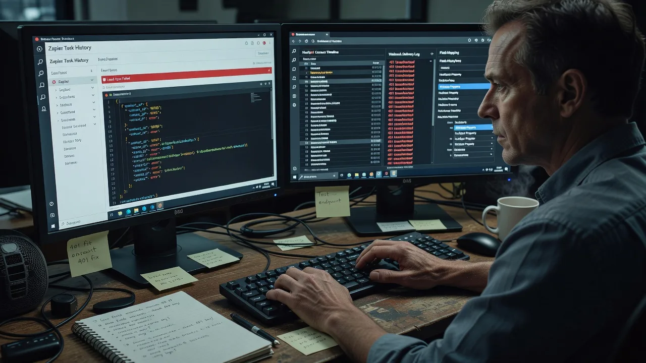 CRM Lead Capture Sync Failure Repair | Zapier HubSpot AU