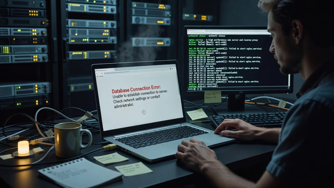 Fix Error Establishing a Database Connection (500) Step by Step