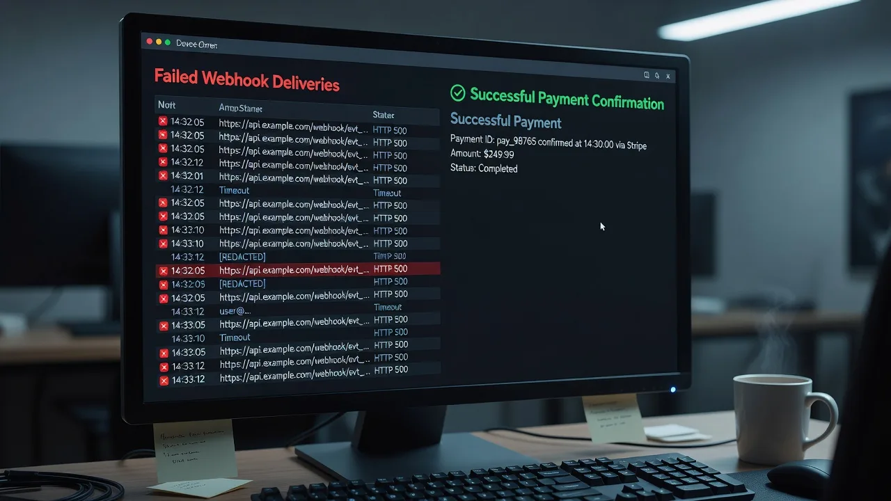 Stripe/PayPal Webhook Desync: Orders Not Marked Paid