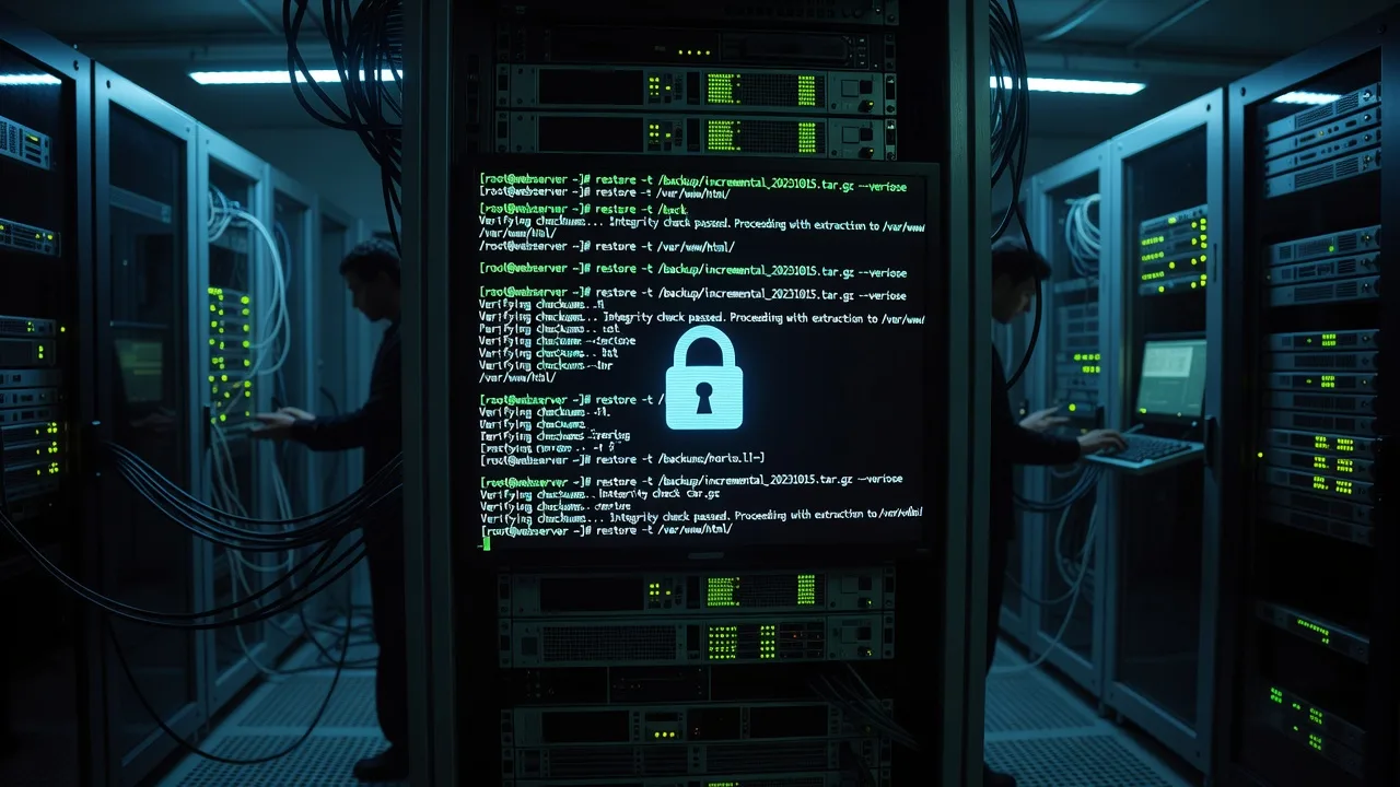 Ransomware on Your Web Server: Safe Backup Restore Without Re-Infection