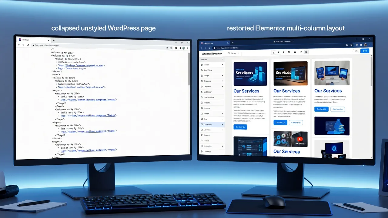 Elementor or Divi Layout Collapsed? Fix Broken CSS Styling
