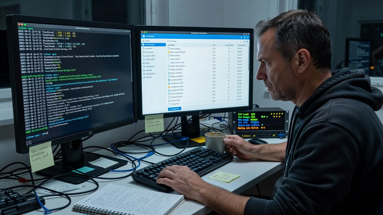 Automated Cloud Backups for Linux Servers via Rclone