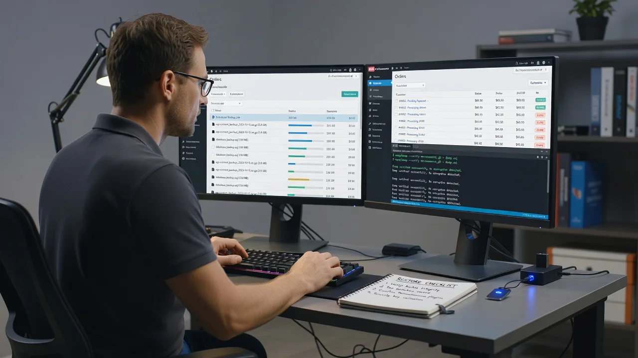 WooCommerce Automated Daily Backups & Security Setup