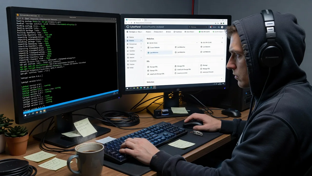 CyberPanel with LiteSpeed Enterprise on DigitalOcean — Remote