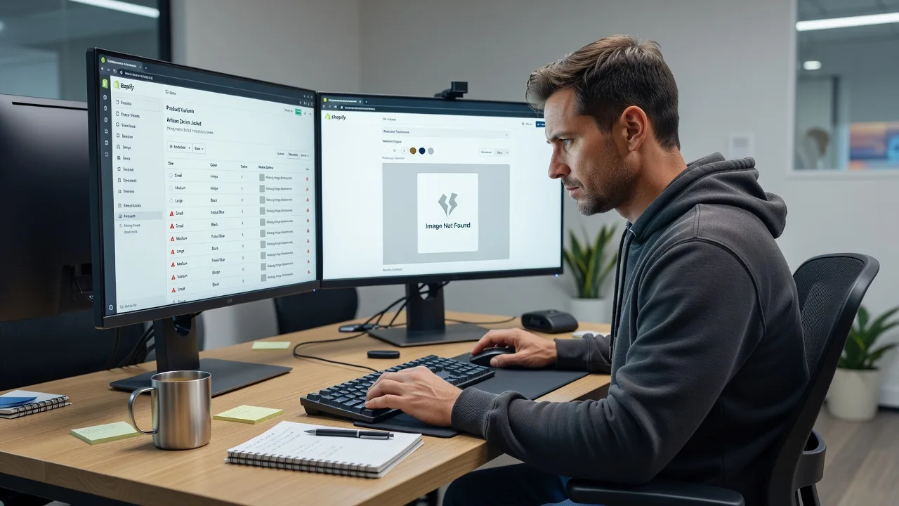 Fix Broken Shopify Product Variations & Missing Images | Remote