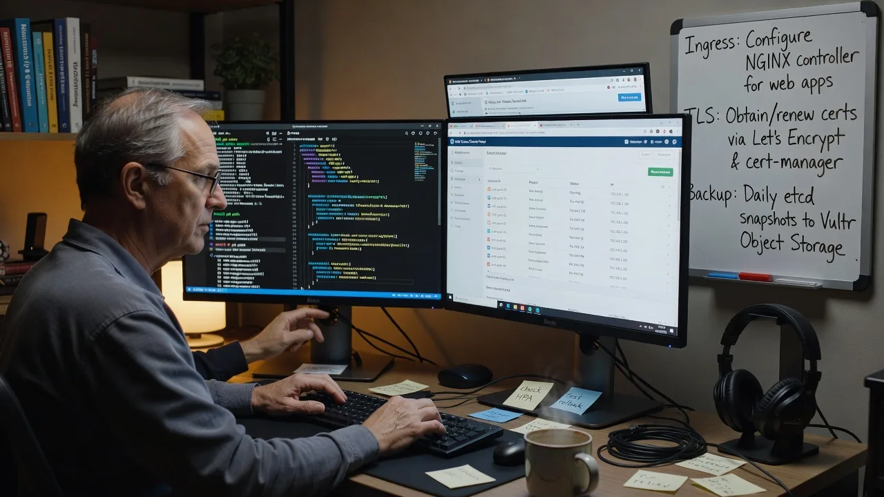 Production-Ready Kubernetes on Vultr for Web Apps