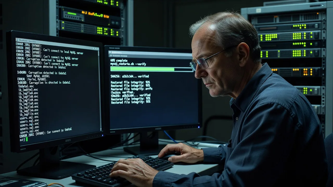 Ransomware Server Recovery: Linux Database Restore | Remote