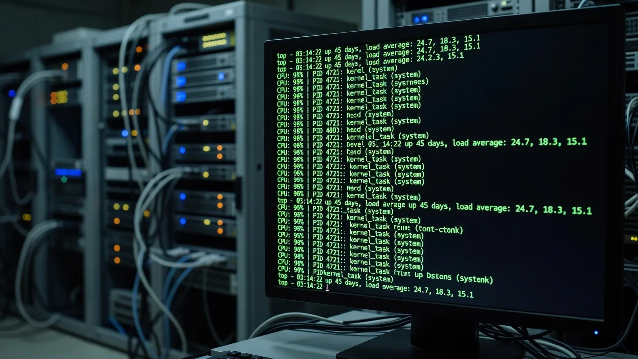 Exact Linux Command When a Server Hits 100% CPU