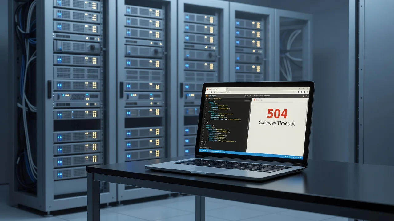 504 Gateway Timeout on Nginx: Change This One Line in a Spike
