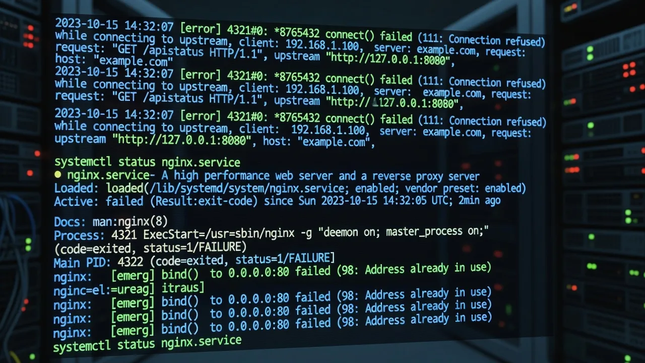 NGINX Recovery on Linux: Logs, Revert, Restart, Verify