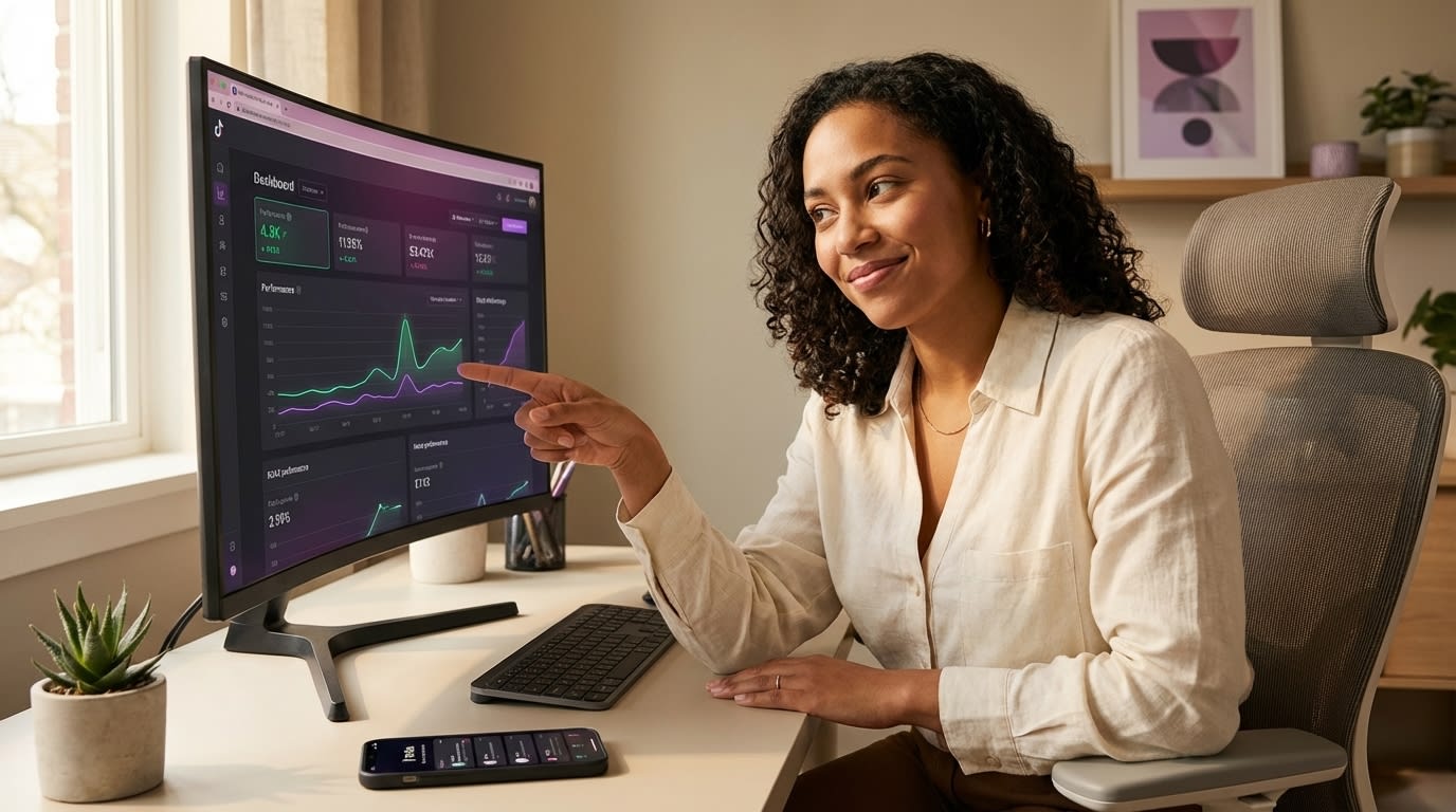 Cvr Roas By Category So You K Tiktok Shop Ad Dashboard Showing Declini A