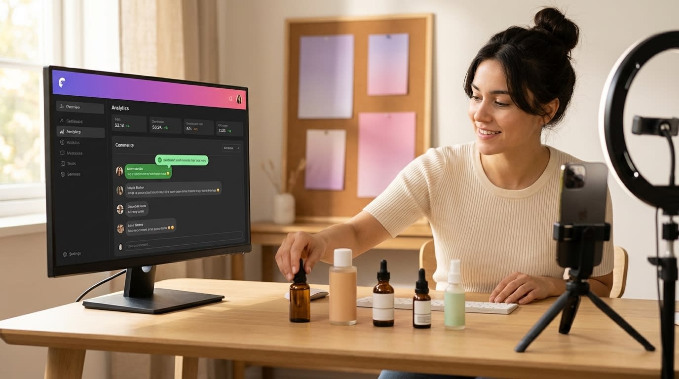 Creator Studio Setup With Tiktok Shop Co A