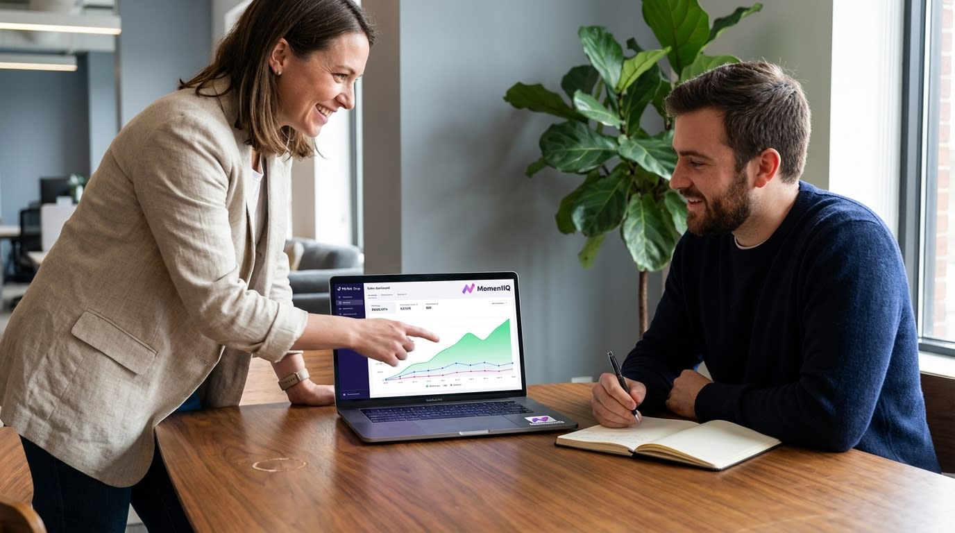 Momentiq Strategist Showing A Brand Owne A