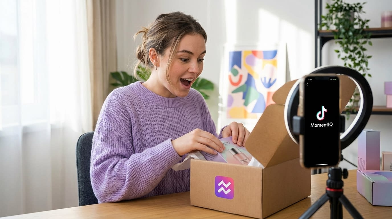 Turn Creator Content Into Ads Em Excited Creator Unboxing A New Product O A