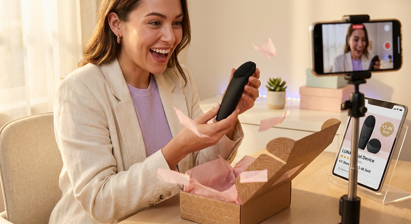 Complete Guide To Building A Scalable Creator Excitedly Unboxing Branded Produ A