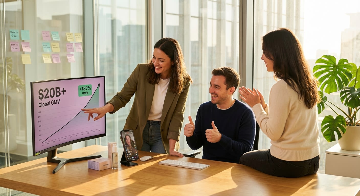 Vs Product Shopping Ads The 2025 Dec Brand Team Celebrating Tiktok Shop Growt A