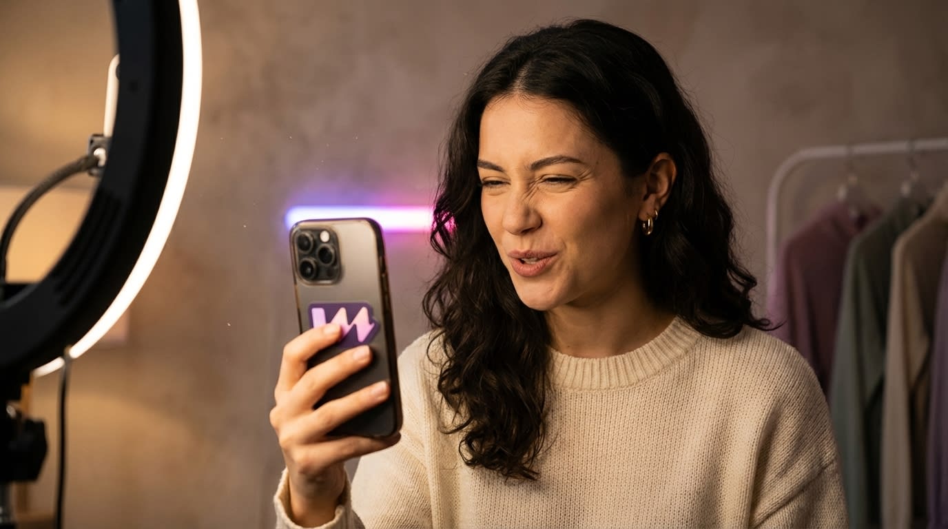 Aspirational shot of a bustling fulfillment center rapidly scaling TikTok Shop orders.