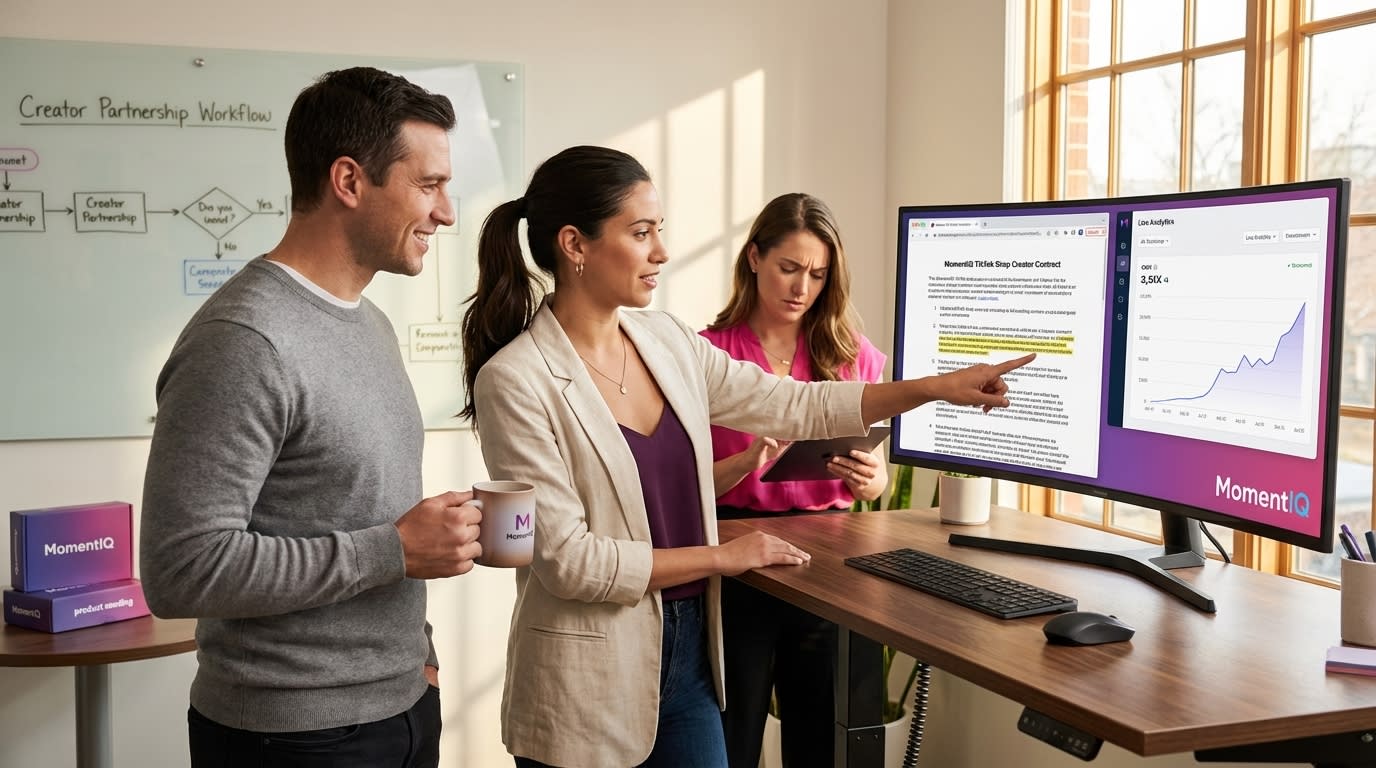 tiktok shop creator contracts in 2025 the ultimate legal deal structure playbook brand team confidently reviewing tiktok