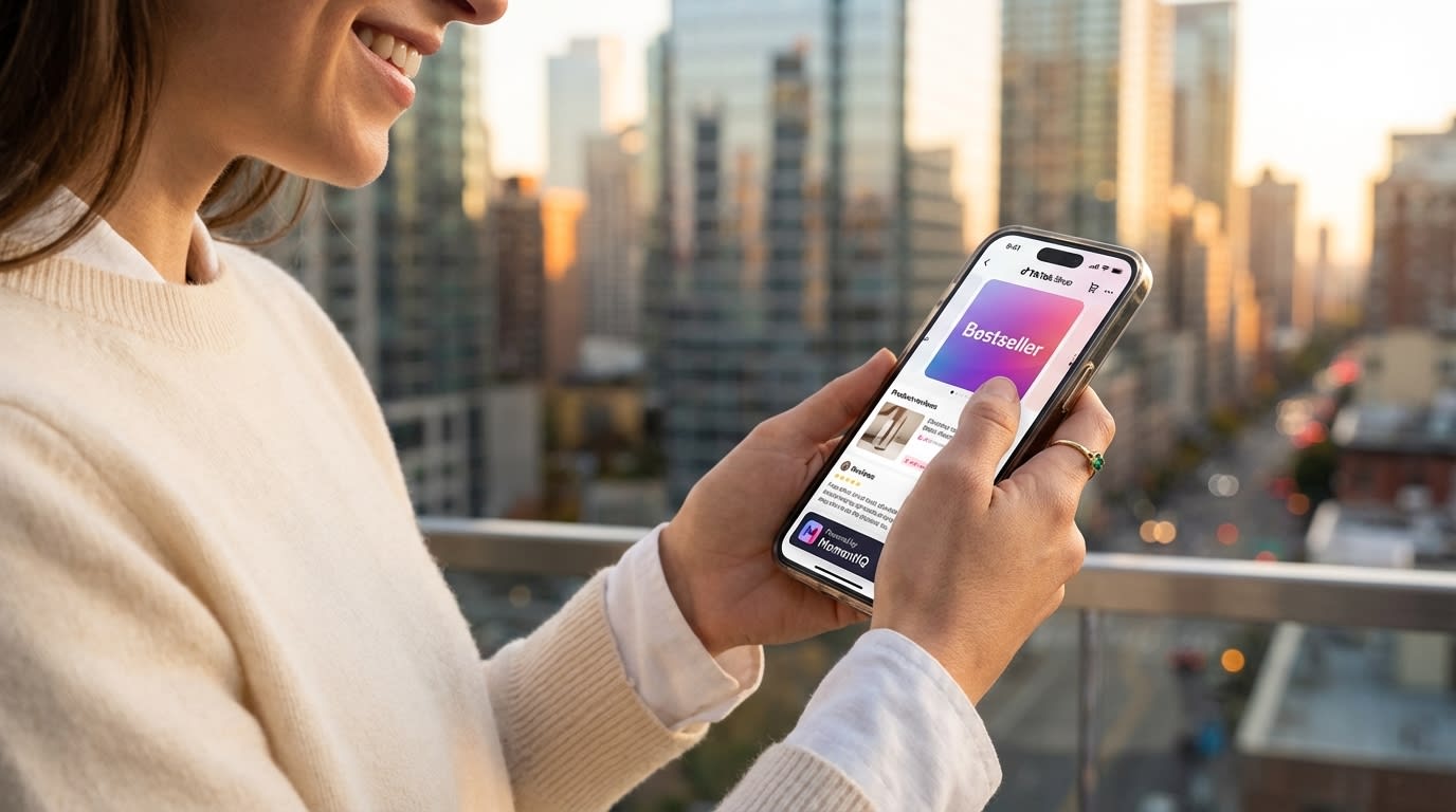 tiktok shop creator contracts in 2025 the ultimate legal deal structure playbook phone displaying a tiktok shop bestselle