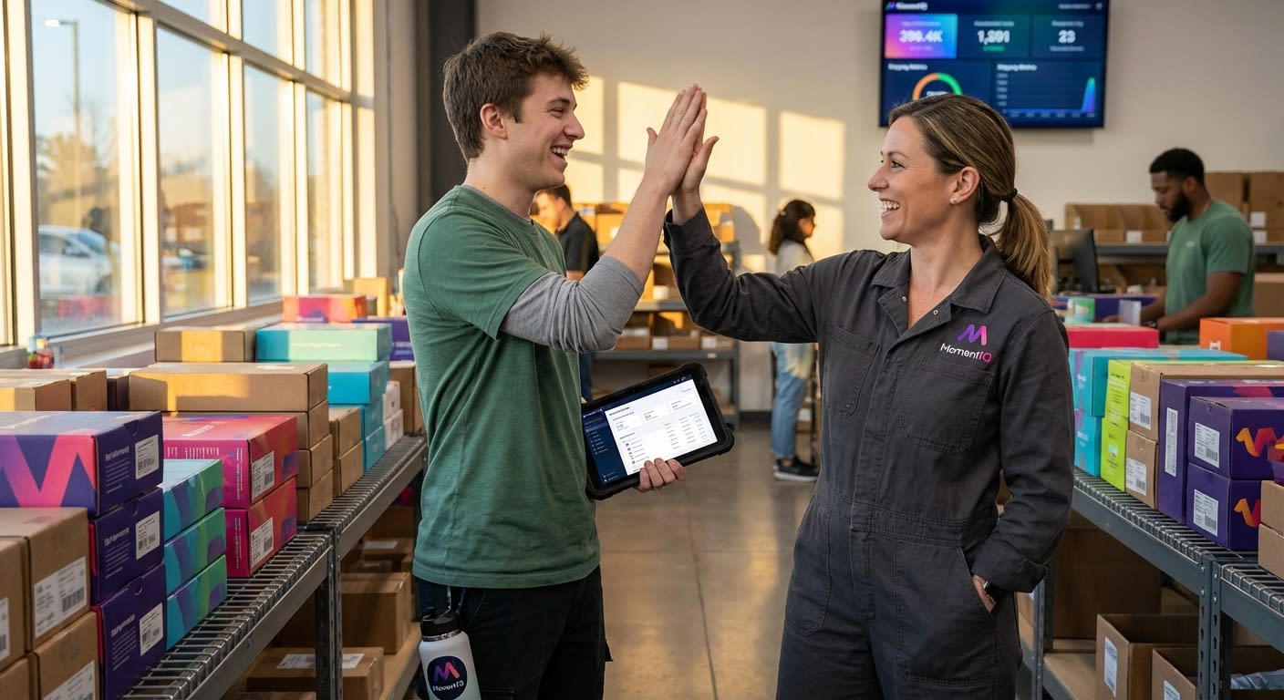 tiktok shop creator contracts in 2025 the ultimate legal deal structure playbook shipping manager high fiving a warehouse