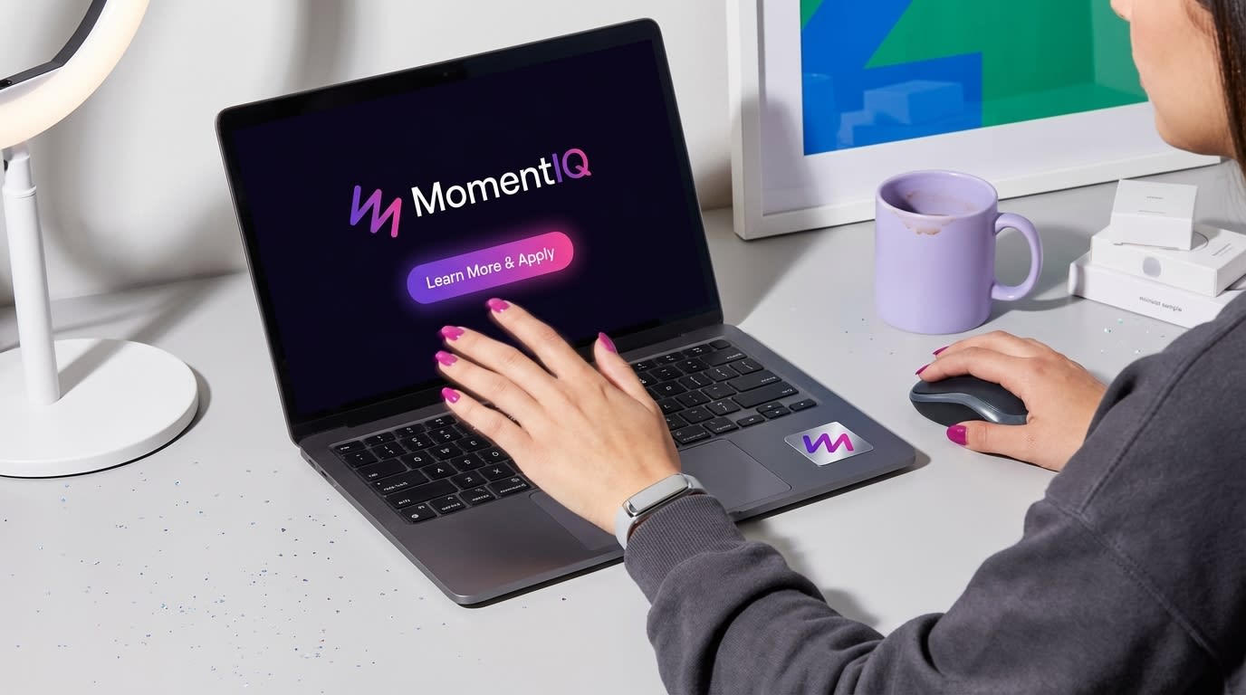 Laptop screen showing a clear, low-friction call to action for a TikTok Shop collaboration