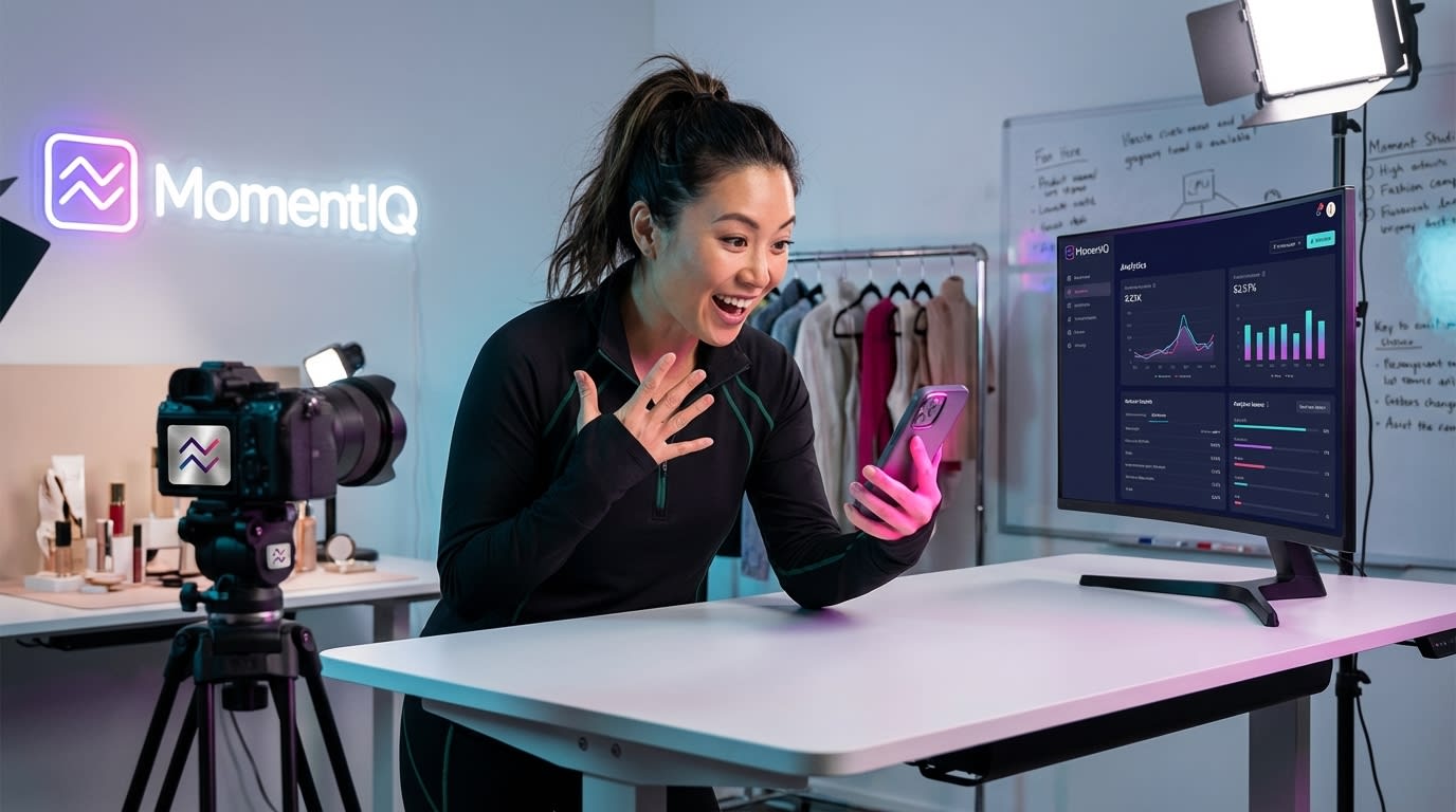 TikTok Shop creator happily replying to a personalized brand outreach message