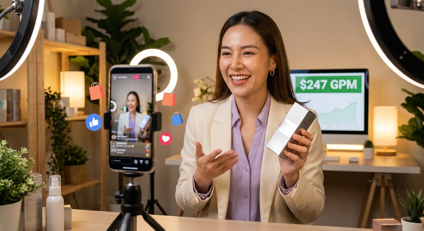 tiktok shop live commerce kpi dashboard how to build a real time analytics comma confident tiktok shop live host presenti