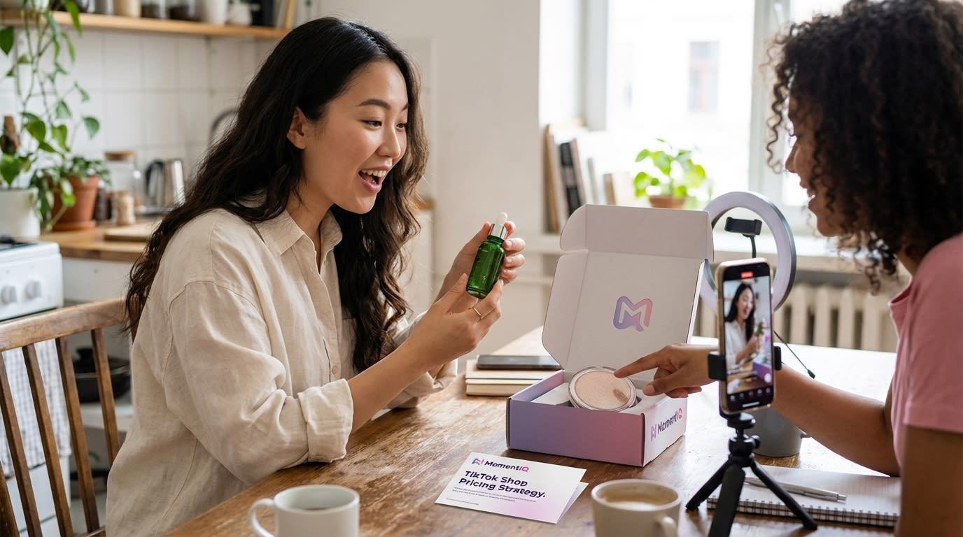 tiktok shop pricing strategy in 2025 9 proven tactics to maximize margins withou creator excitedly unboxing tiktok shop p