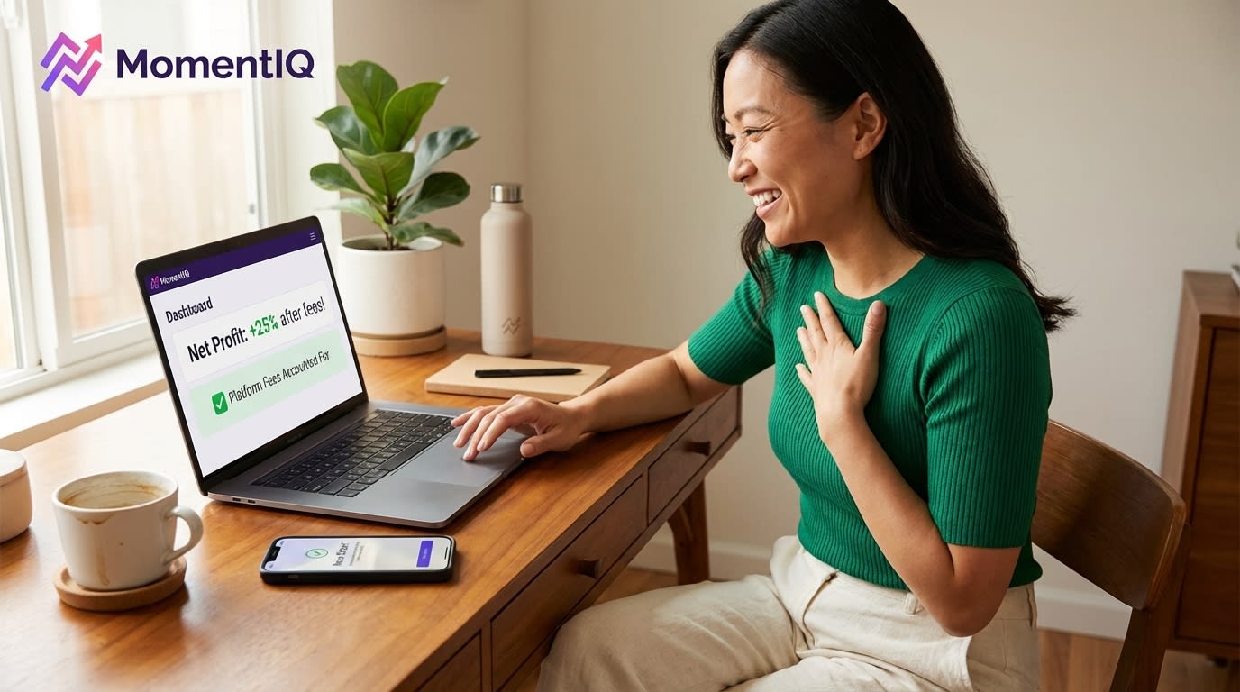 tiktok shop pricing strategy in 2025 9 proven tactics to maximize margins withou happy business owner reviewing transpare