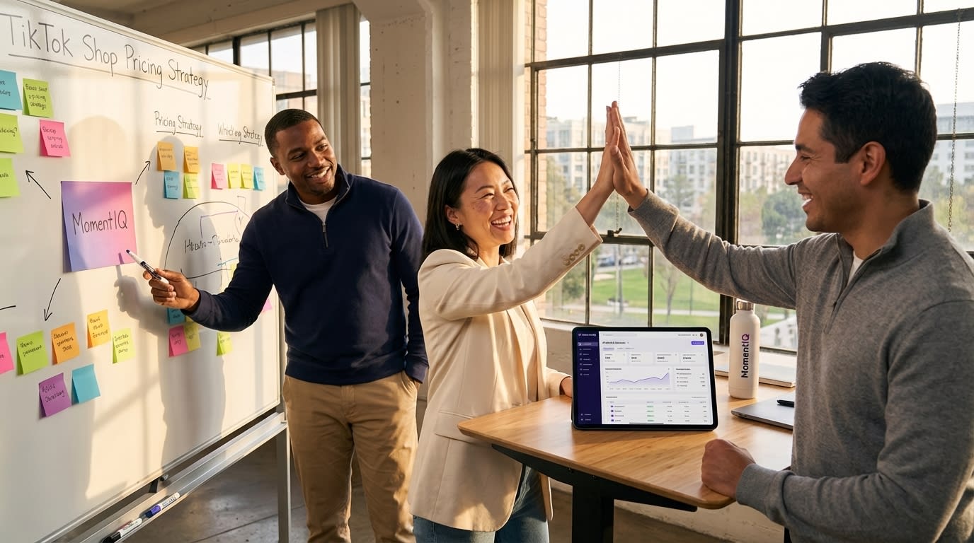 tiktok shop pricing strategy in 2025 9 proven tactics to maximize margins withou team celebrating finding the tiktok shop