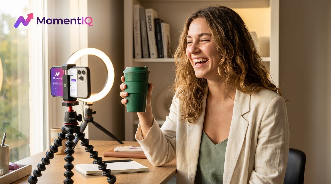 radiant creator filming a dynamic lifest