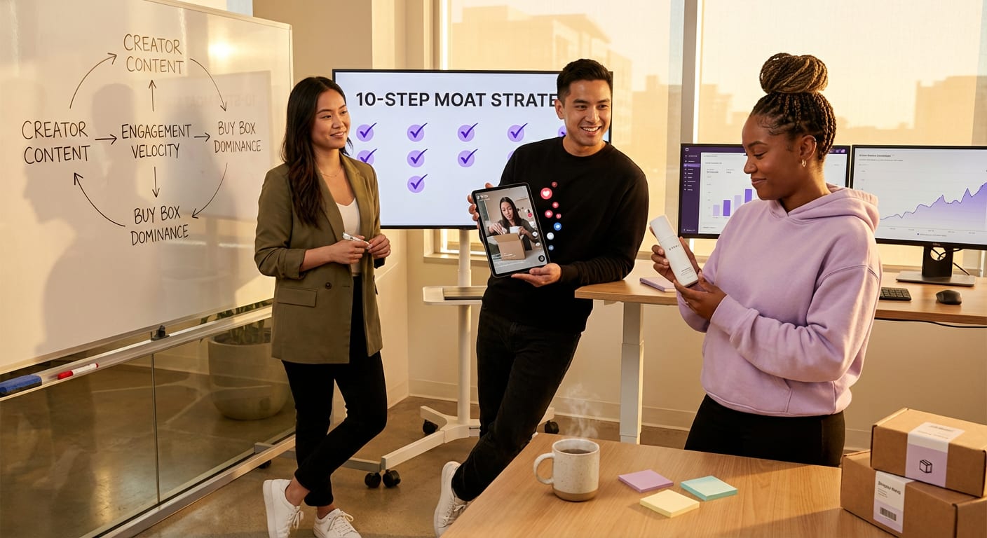 brand team collaborating on tiktok shop