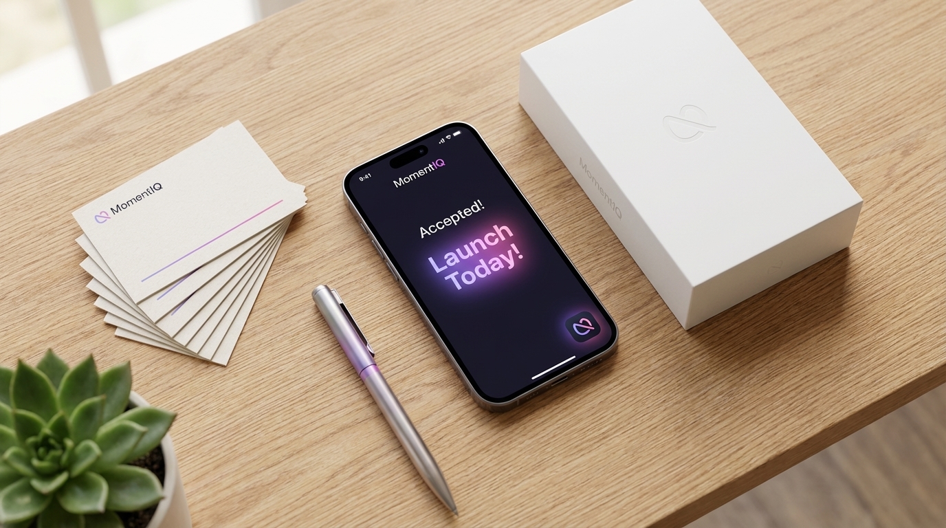 Flat lay of a phone showing an accepted TikTok Shop creator offer, next to a branded product package ready to ship, symbolizing immediate opportunity.