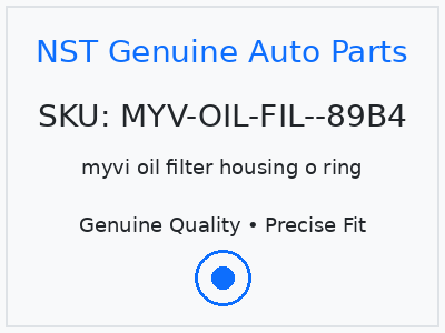 myvi oil filter housing o ring