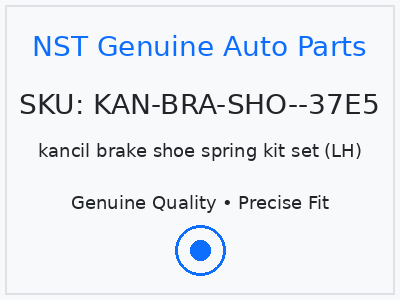 kancil brake shoe spring kit set (LH)