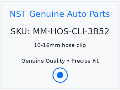 10-16mm hose clip