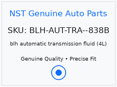 BLH Automatic Transmission Fluid 4L