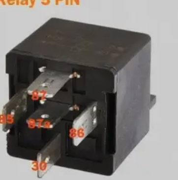 5-Terminal Relay 12V 40A (Automotive / Headlight / Fan / Horn