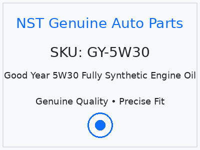 Good Year 5W30 Fully Synthetic Engine Oil