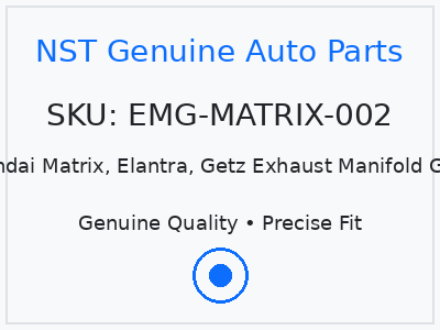 Hyundai Matrix, Elantra, Getz Exhaust Manifold Gasket