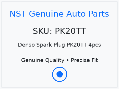 Denso Spark Plug PK20TT 4pcs