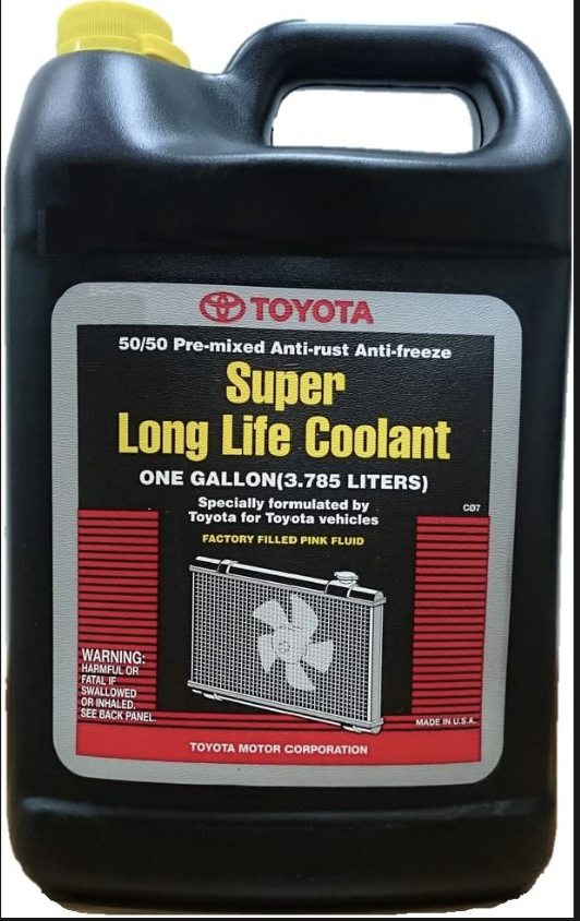TOYOTA Pre-mixed Super Long Life Coolant (3.785L)