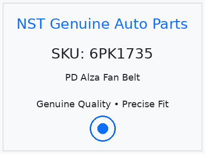 PD Alza Fan Belt