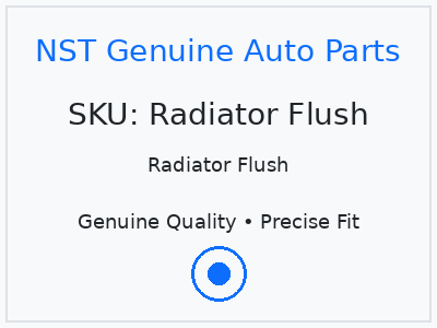 Radiator Flush