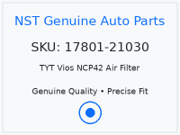 TYT Vios NCP42 Air Filter