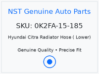 Hyundai Citra Radiator Hose ( Lower)