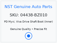 PD Myvi, Viva Drive Shaft Boot (Inner)